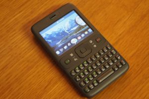 The original "Sooner" Android hardware prototype device, which very closely resembled a Blackberry. This device never made it to market: the first real Android device was a slider smartphone called the <a href="https://en.wikipedia.org/wiki/HTC_Dream">HTC Dream</a>.