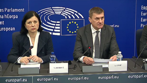 Brussels' justice commissioner Věra Jourová and vice president Andrus Ansip confirmed a political handshake with the US on transatlantic data transfers back in February.