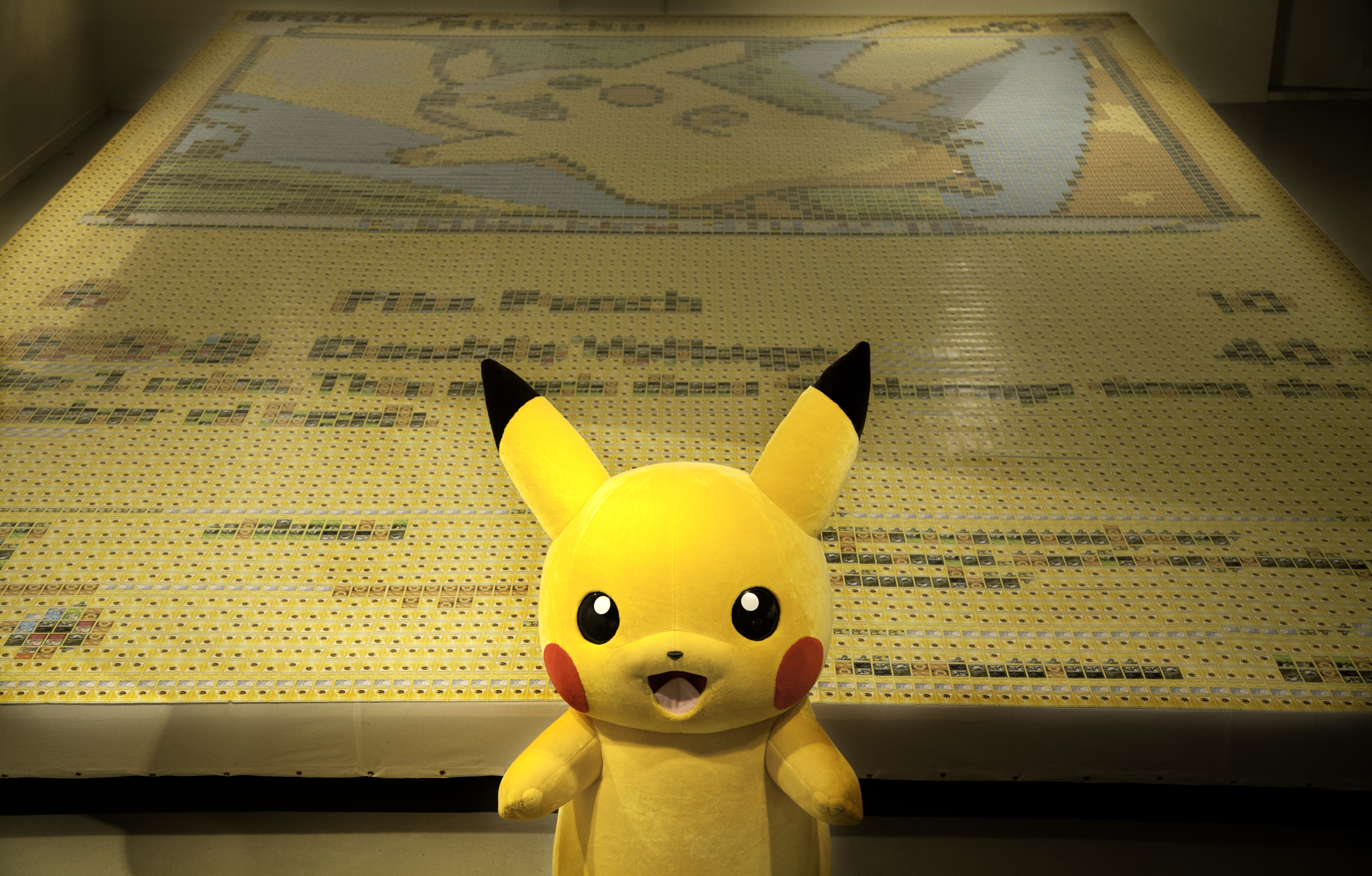 Behold the 30ft tall Pikachu made out of almost 13,000 Pokmon cards - Ars Technica Behold the 30ft tall Pikachu made out of almost 13,000 Pokmon cards - Ars Technica