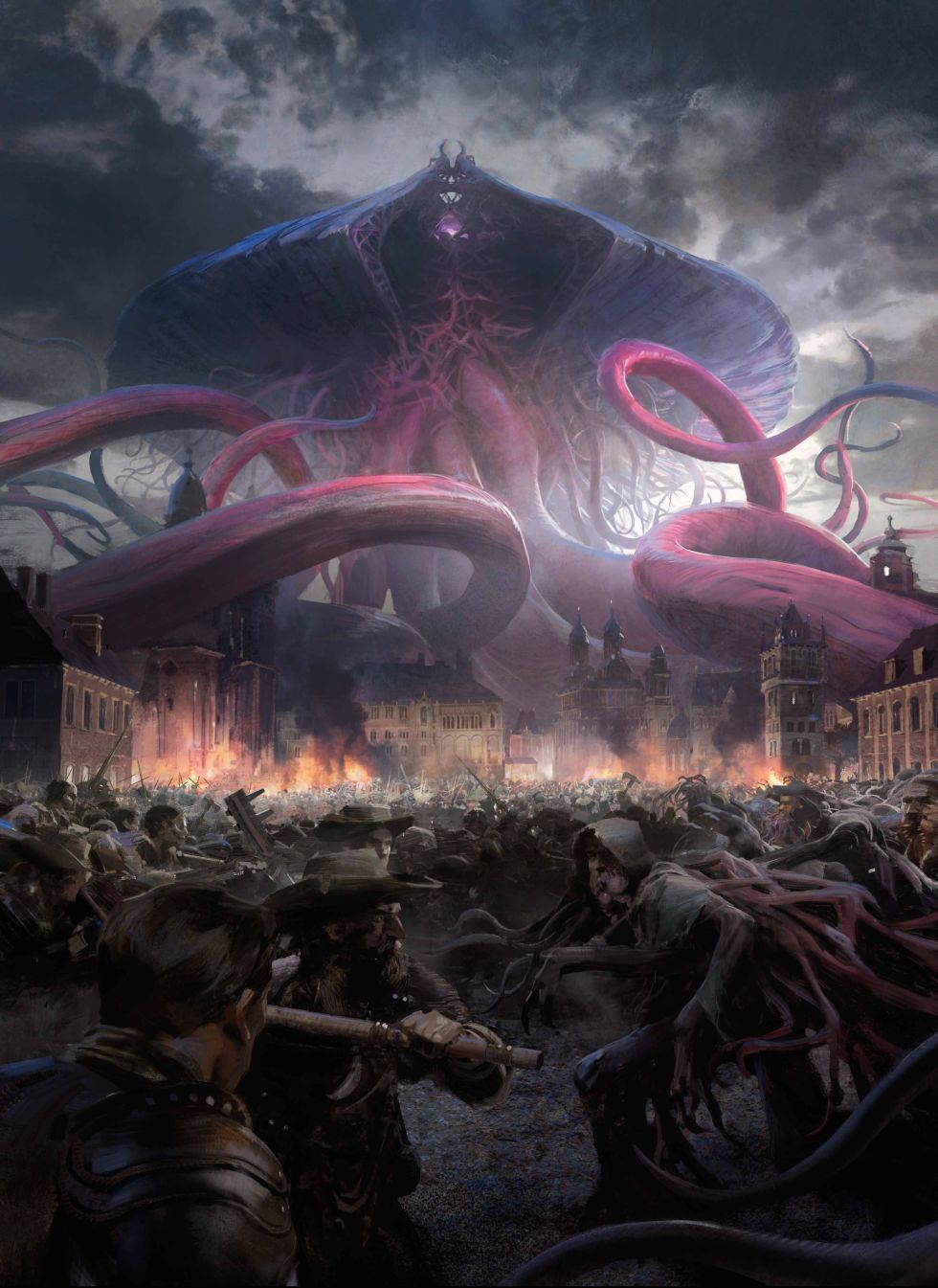 Surprise! It was Emrakul who had been hiding out in Innistrad and was causing some, er, issues.