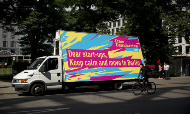 Germany's FDP welcomed UK startups to Berlin.