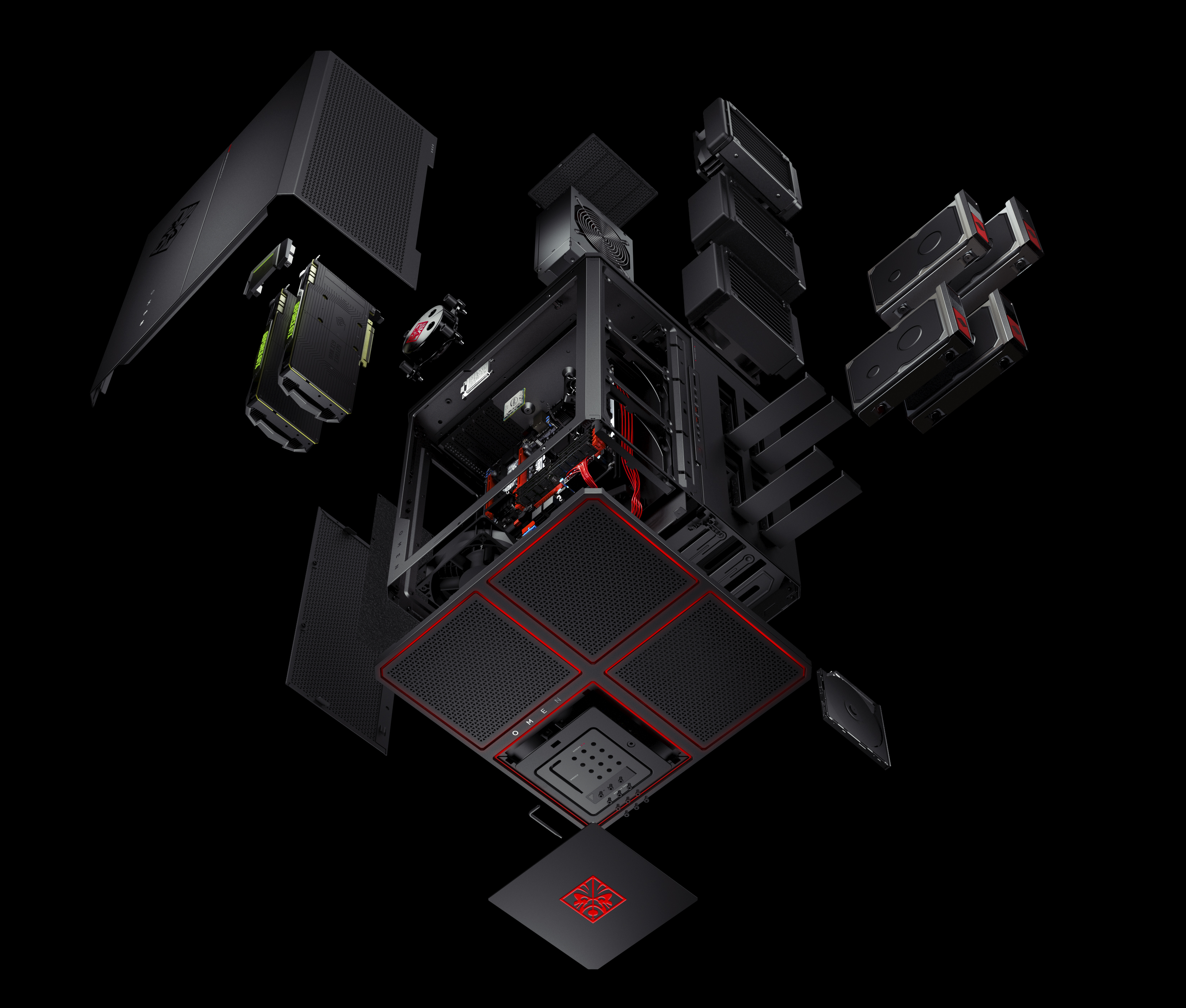 HP’s new Omen X gaming PC is a tilted homage to the NeXTcube - Ars Technica