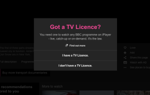 tv bbc iplayer licence viewers popup got live cheats track must updated but need appears asking box
