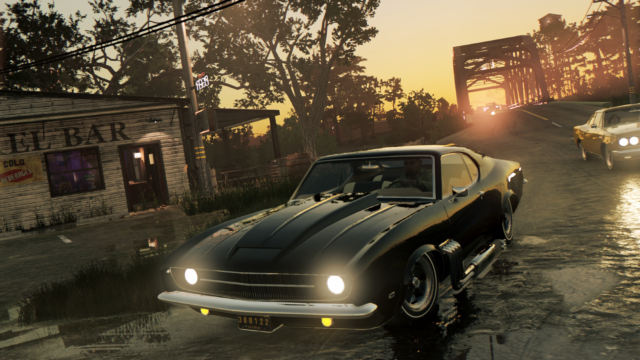 Wallpaper the city, movement, street, the game, stream, cars, Mafia III, Mafia  3 for mobile and desktop, section игры, resolution 1920x1080 - download
