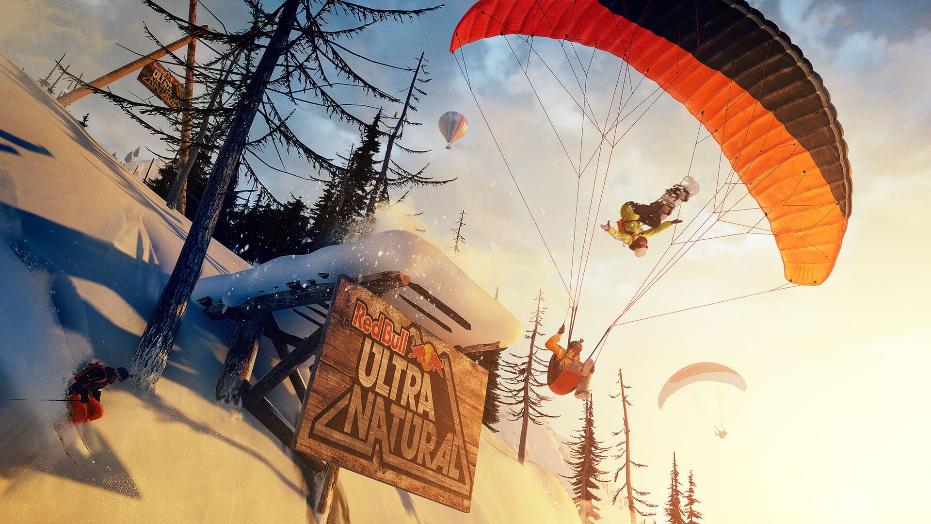 STEEP GAMEPLAY - SKIING, SNOWBOARDING & PARAGLIDING 