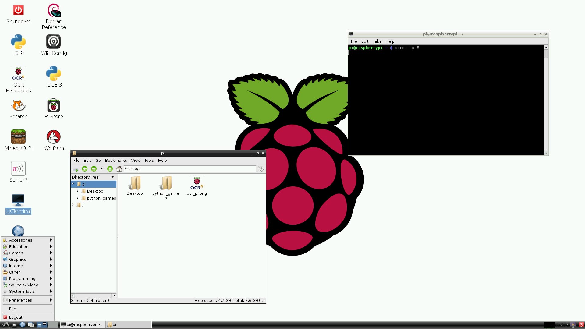 raspbian os virtualbox