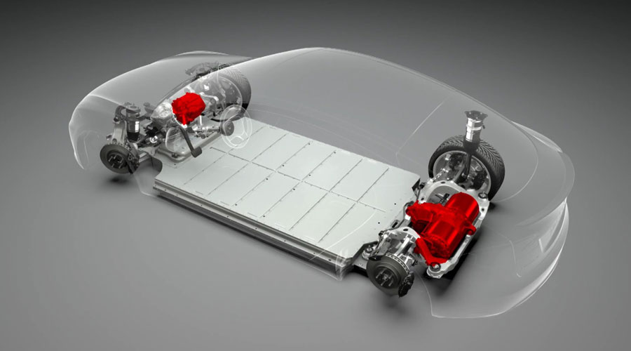 soft1you Four Wheel Drive Vehicle Layout