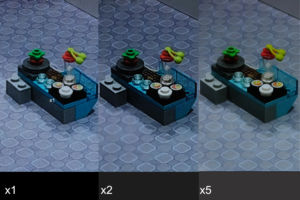 As you can see, image quality at 2x (which is computed rather than native) is a bit iffy.