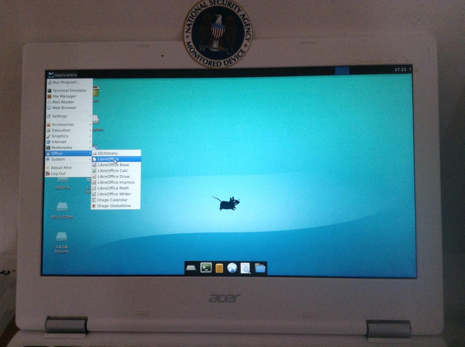 how to install linux on chromebook