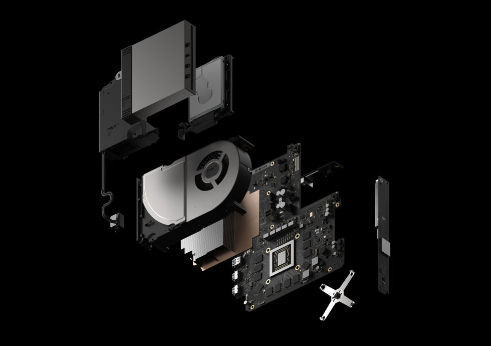 The various major new components in Project Scorpio.