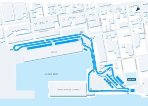 The Brooklyn street circuit for Formula E in July.