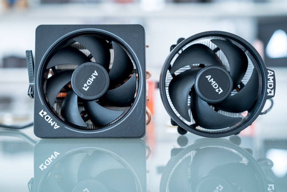 Certain retail Ryzen chips come with one of AMD's new air coolers.