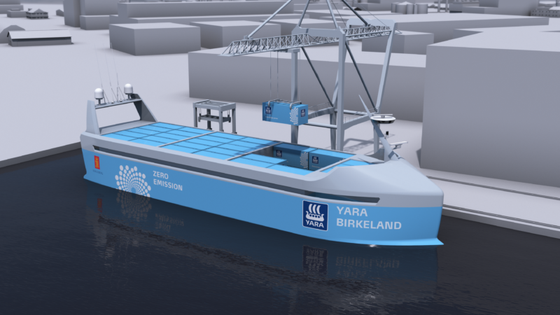 World's first autonomous cargo ship to launch next year