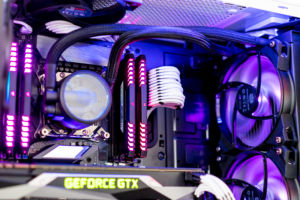 Corsair's RGB memory is controlled via the motherboard, avoiding unsightly cable runs.